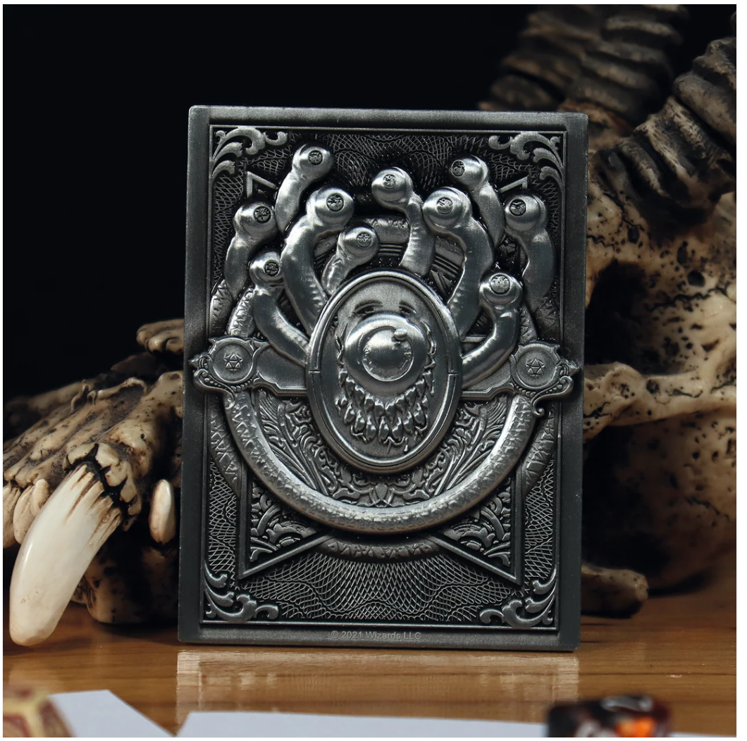 Dungeons &amp; Dragons – Official Limited Edition Monster Manual Ingot Replica Coin - Tophatter Daily Deals