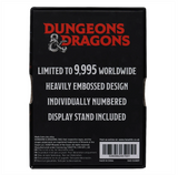 Dungeons &amp; Dragons – Official Limited Edition Monster Manual Ingot Replica Coin - Tophatter Daily Deals