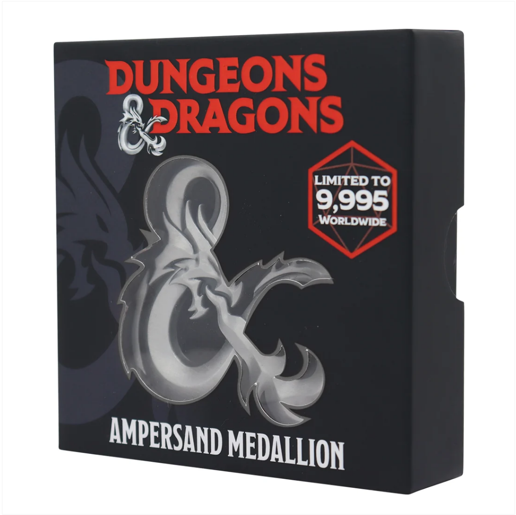 Dungeons & Dragons – Official Limited Edition Ampersand Medallion Replica Coin - Tophatter Daily Deals