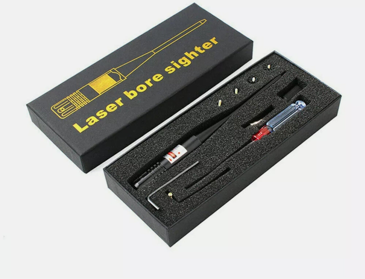 Laser Bore Sight Tactical Scopes Calibrator Kit for .22-.50 Caliber Rifle - Tophatter Daily Deals