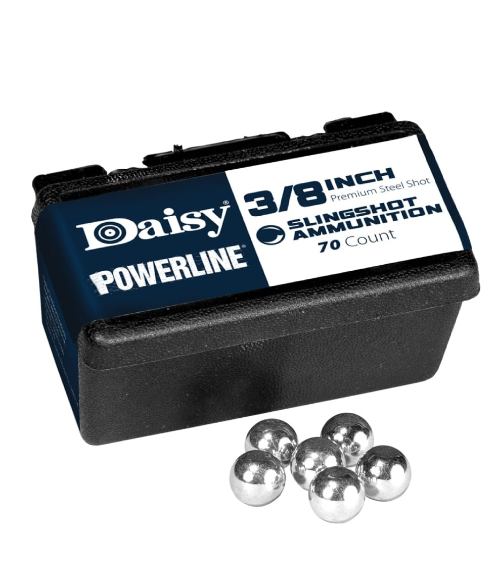 3/8in Sling shot Metal Ammunation - Tophatter Daily Deals