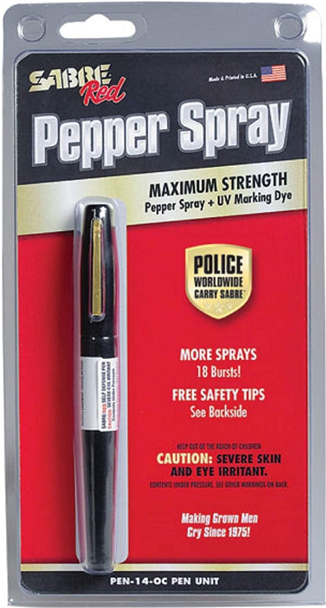 Pepper Spray Sabre ,Pen - Tophatter Daily Deals