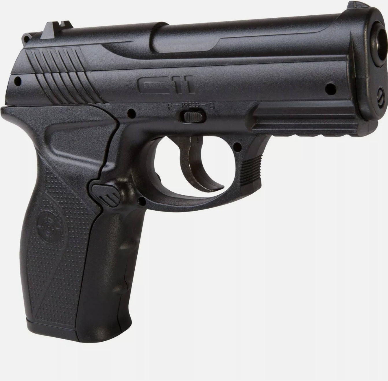 Crosman C11 Semi-Auto Air Pistol, Black (BB) - Tophatter Daily Deals