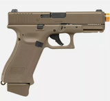UMAREX GLOCK 19X Co2 Power Half-Blowback Airsoft Pistol Coyote - Tophatter Daily Deals