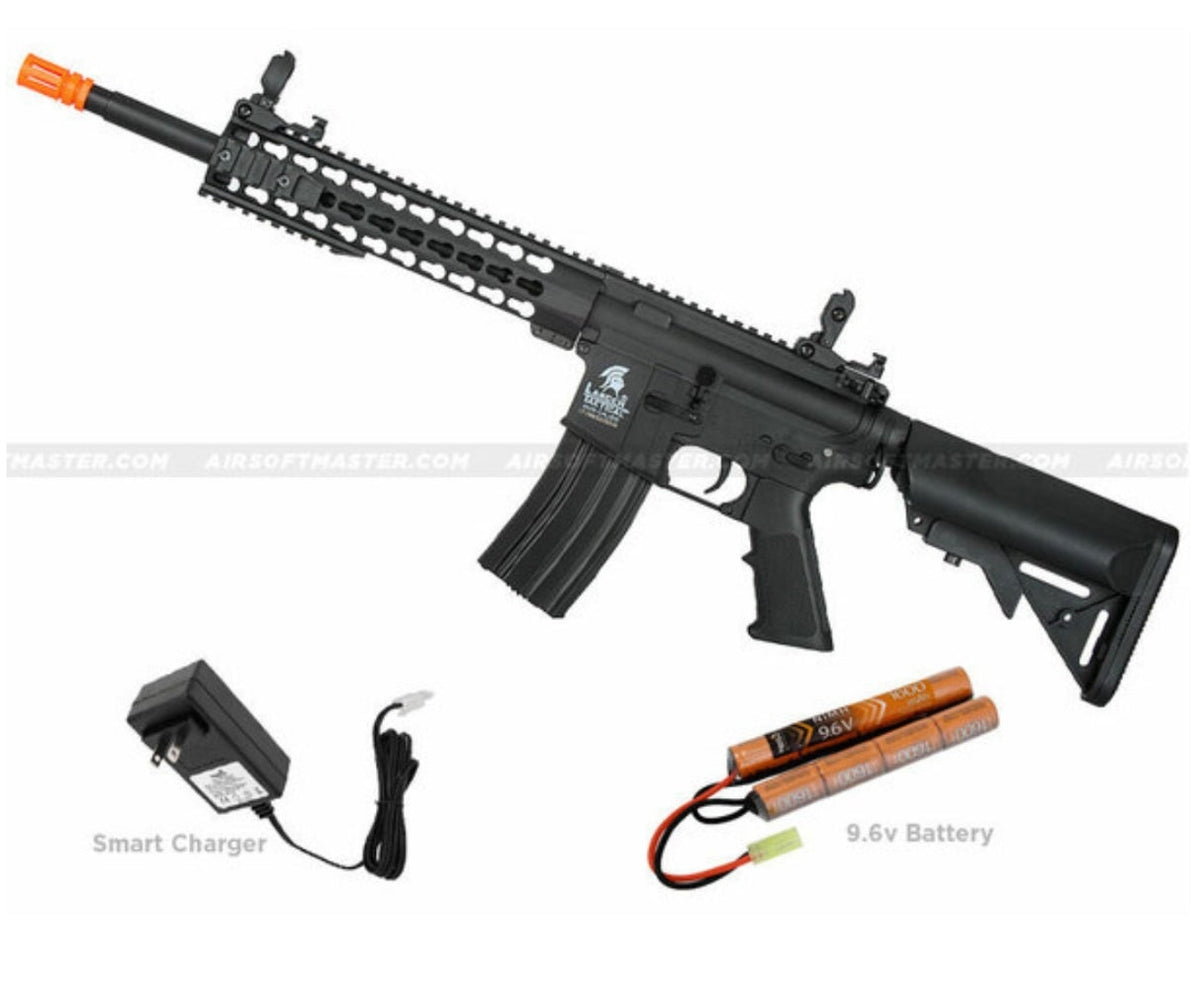 Lancer Tactical LT-19 10" M4 Keymod Gen 2 Airsoft Gun - Tophatter Daily Deals