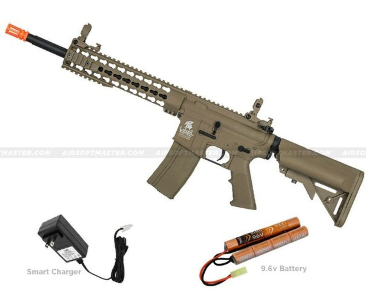 Lancer Tactical LT-19 10" M4 Keymod Gen 2 Airsoft Gun - Tophatter Daily Deals