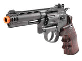 Game Face ACG357 CO2-Powered GF600 Semi-Auto 8-Shot 357 Airsoft Revolver, - Tophatter Daily Deals