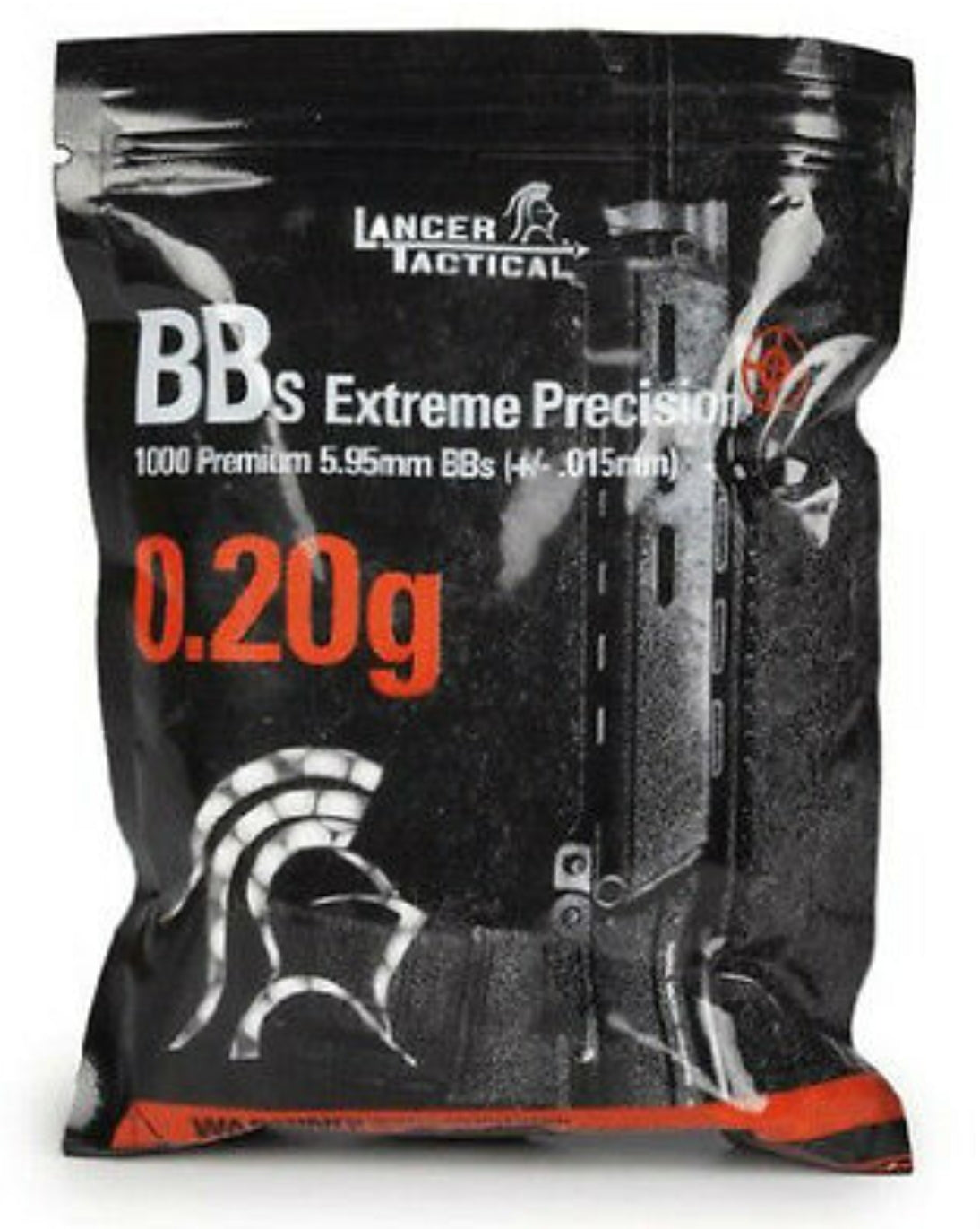 Lancer Tactical Precision 6mm sin problemas .20g 1000 CT Automática Pistola eléctrica Airsoft Bbs Blanco .20 BB - Tophatter Daily Deals