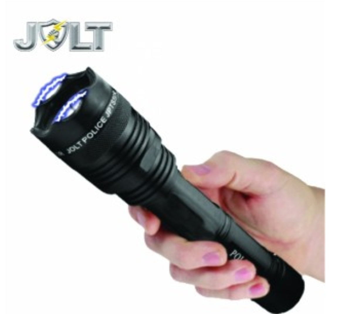 JOLT 95 Million Volt Tactical Police Stun Flashlight - Tophatter Daily Deals
