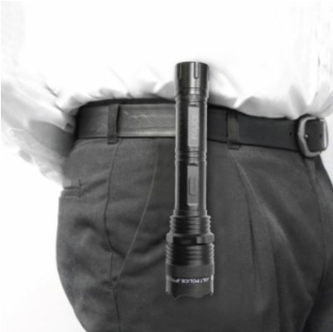 JOLT 95 Million Volt Tactical Police Stun Flashlight - Tophatter Daily Deals