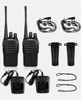 2 Pack Set Long Range Walkie Talkie 50 Mile Two Way Radio Charge Waterproof - Tophatter Daily Deals