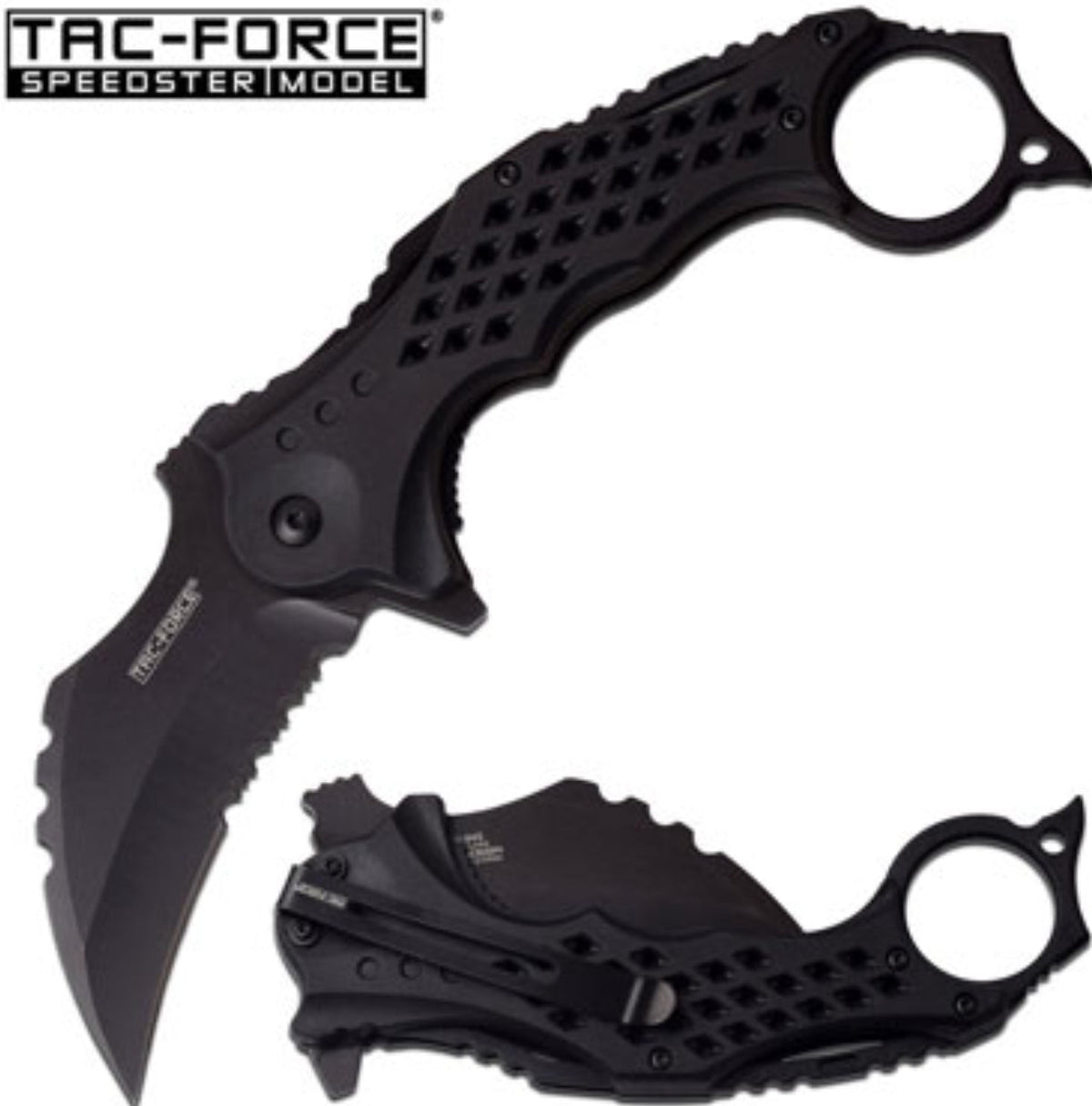 TAC FORCE TF-945BK SPRING ASSISTED KNIFE 5.5" CLOSED - Tophatter Daily Deals