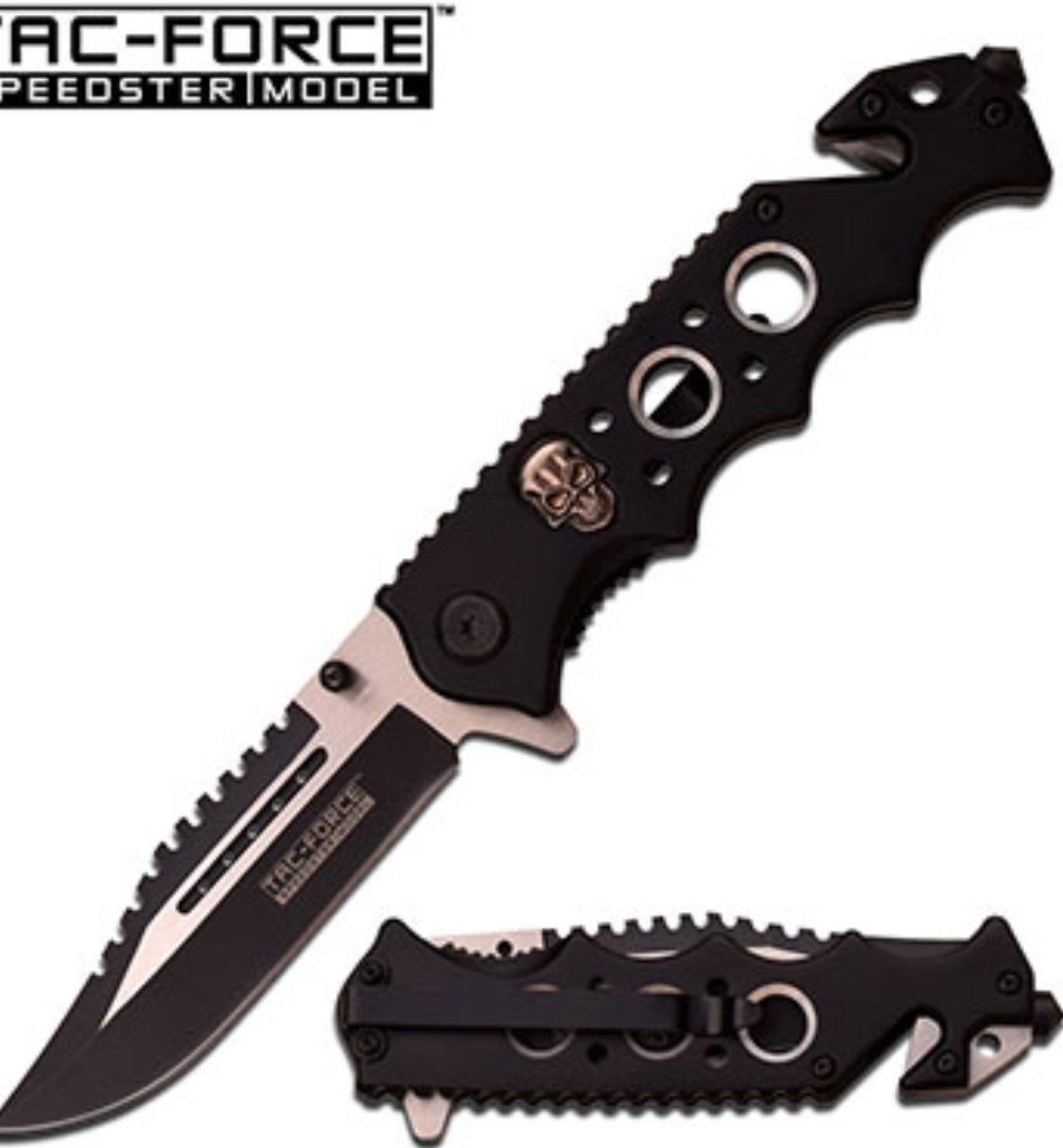 TAC-FORCE TF-809BK SPRING ASSIST KNIFE 4.5 - Tophatter Daily Deals