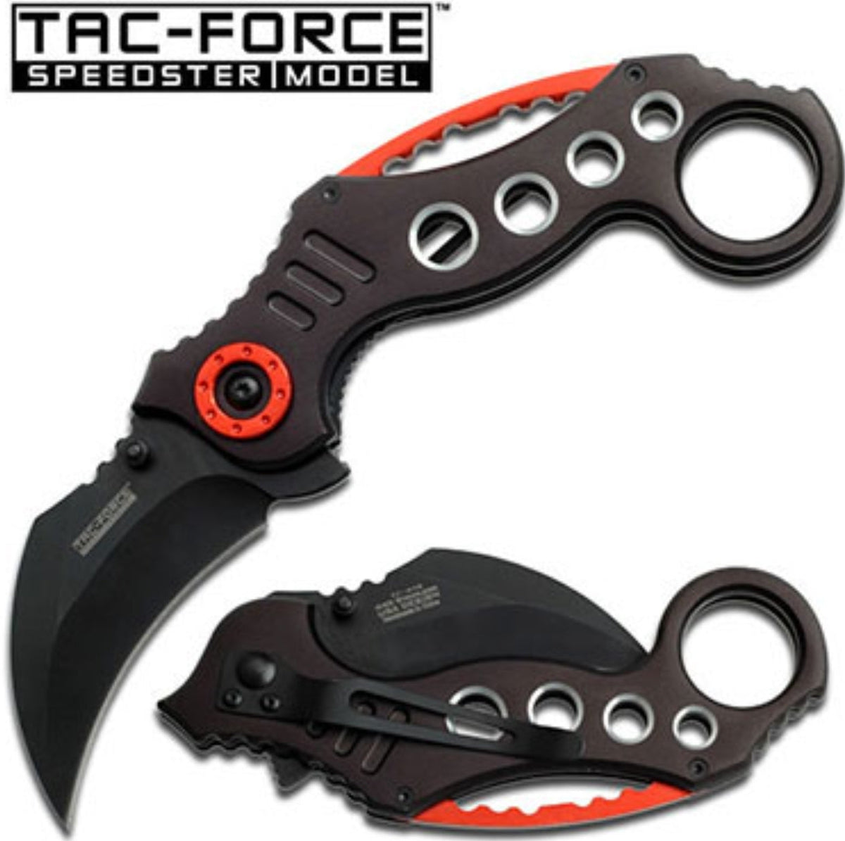 TAC-FORCE TF-578BK TACTICAL SPRING ASSISTED - Tophatter Daily Deals