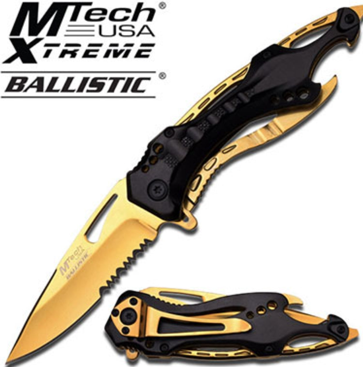 MTECH USA MT-A705BG SPRING ASSISTED KNIFE 4.5 - Tophatter Daily Deals