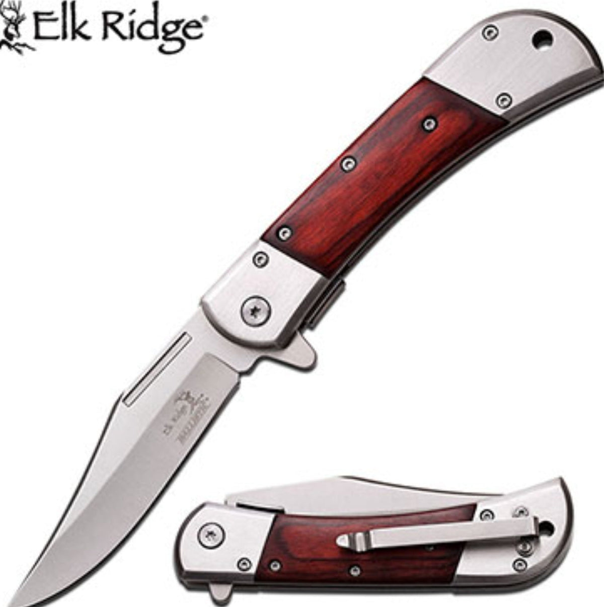 Elk Ridge ER-A009SW SPRING ASSISTED KNIFE 4.75" - Tophatter Daily Deals
