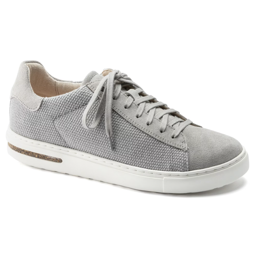 Birkenstock Bend Low Canvas-Suede Shoes Whale Grey Footwear - Tophatter Daily Deals