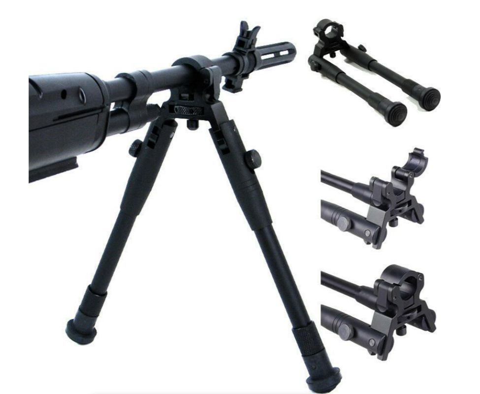 HUAYE JD-46 BIPOD-UNIVERSAL RAIL MOUNT - Tophatter's Army Deals GADGETS - Tophatter Daily Deals