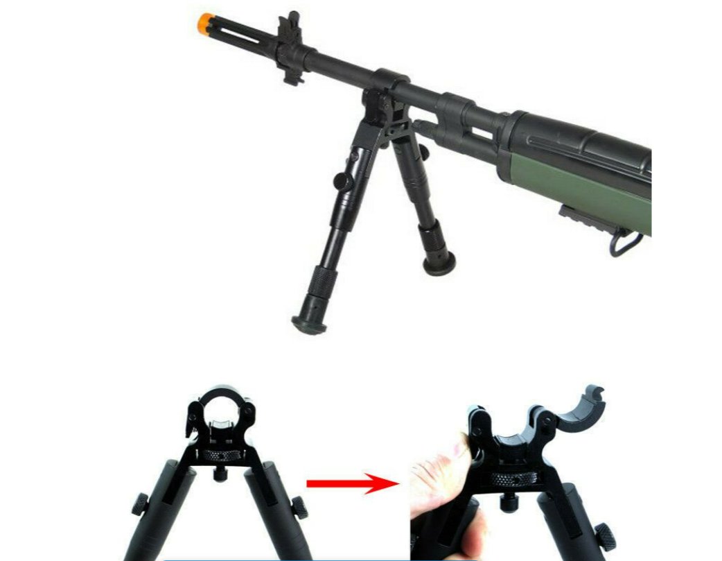 HUAYE JD-46 BIPOD-UNIVERSAL RAIL MOUNT - Tophatter's Army Deals GADGETS - Tophatter Daily Deals