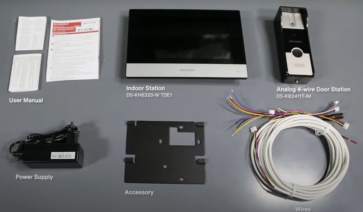 HIKVISION HYBRID INTERCOM KIT - Tophatter's Army Deals CCTV - Tophatter Daily Deals