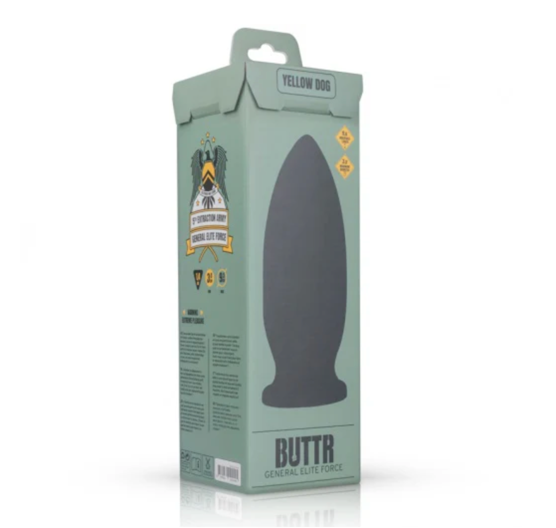 Buttr 'Yellow Dog' 10.5 Inch Butt Plug > Anal Range > Butt Plugs - Tophatter Daily Deals