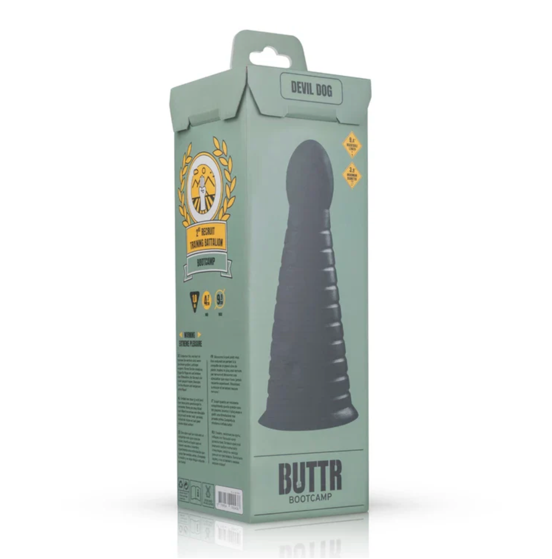 Buttr Devil Dog 9.3 Inch Insertable Butt Plug > Anal Range > Oversized Anal Toys - Tophatter Daily Deals