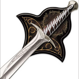 Lord Of The Rings - United Cutlery Officially Licensed Sting Sword With Plaque from The Hobbit
