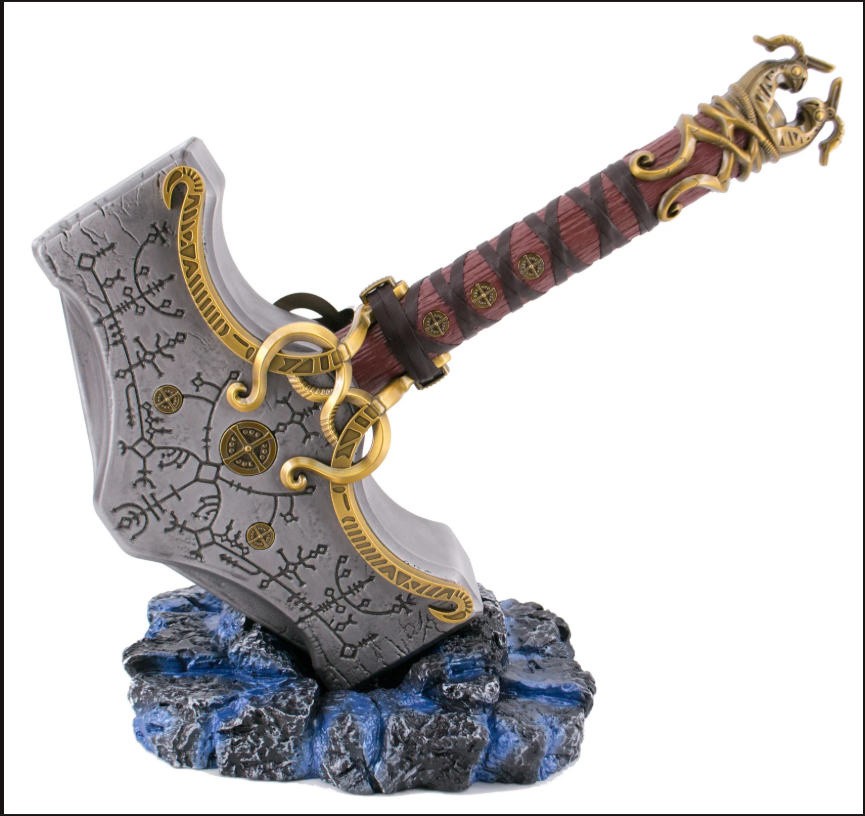 God Of War: Ragnarok - Deluxe Thor Mjolnir (Full Metal) War Hammer - Tophatter Daily Deals