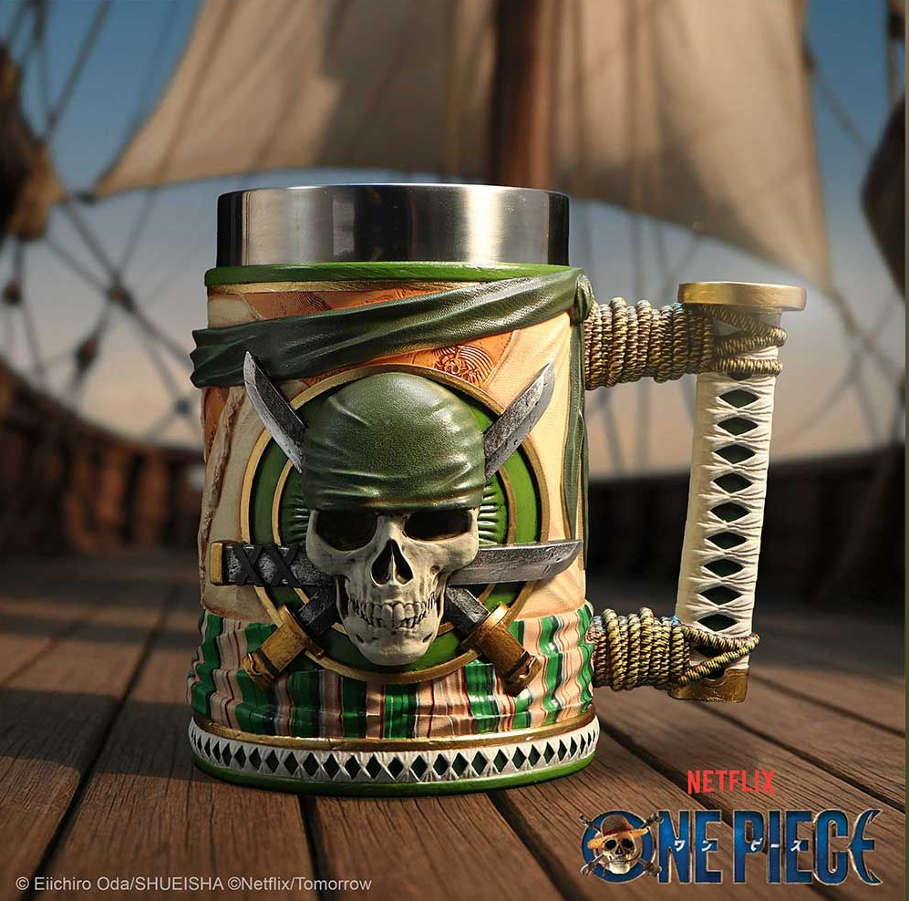 One Piece - Official Zoro Tankard Tankard - Tophatter Daily Deals