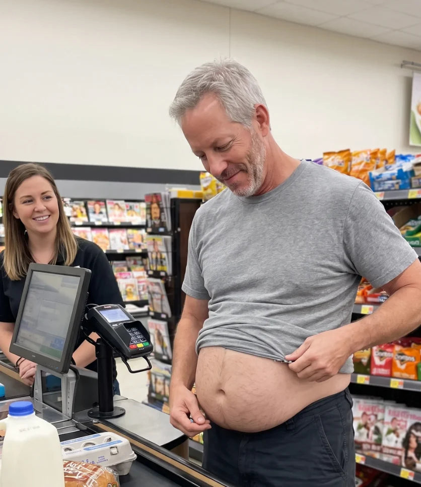 Dad Beer Belly Gut Sack "BeerBellycious"