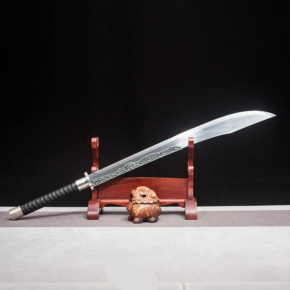 Scroll Grass Pattern Wrapped Sabre - Tophatter Daily Deals