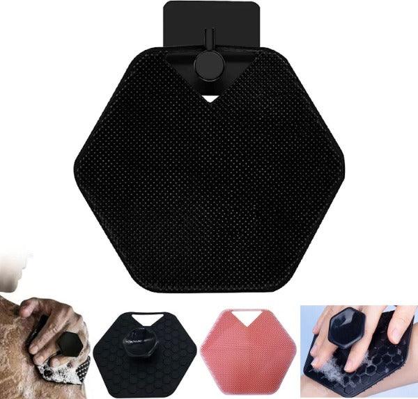 Silicone Body Scrubber - Silicone Body Face Scrubber Shower Cleansing Brush Exfoliating Deep Clean Brush Health & Beauty - Tophatter Daily Deals
