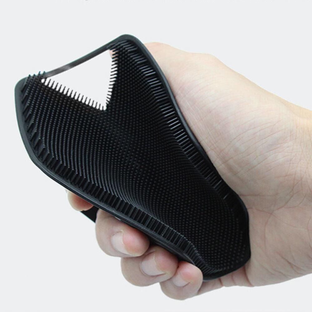 Silicone Body Scrubber - Silicone Body Face Scrubber Shower Cleansing Brush Exfoliating Deep Clean Brush Health & Beauty - Tophatter Daily Deals