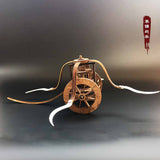 AM006 Scythed Chariot Military Wooden Mechanical Models 3D Mechanical Model Kit - Tophatter Daily Deals