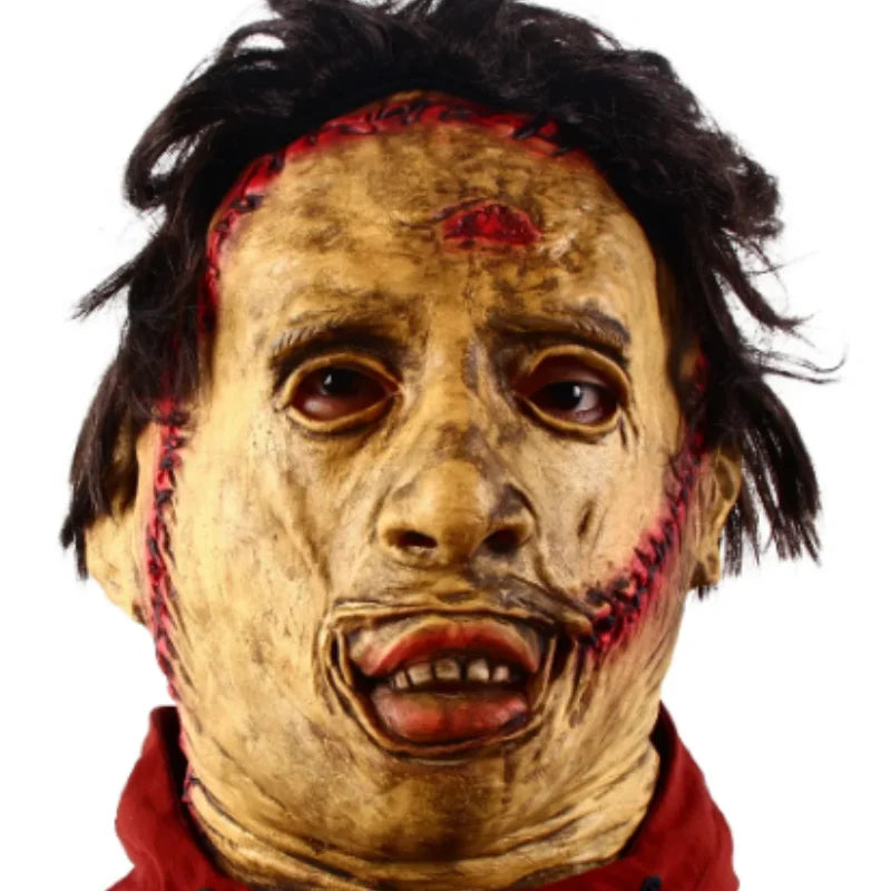 Halloween Mask Latex Chainsaw Horror Costume Mask Scary - Tophatter Daily Deals