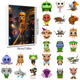 Advent Calendar 24 Day Italian Brainrot Christmas Keepsake - Tophatter Daily Deals