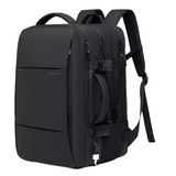 Expandable Travel Backpack Black Backpacks - Tophatter Daily Deals