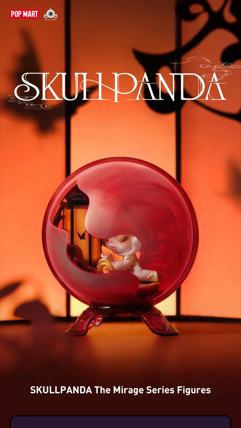 Genuine Pop Mart Skullpanda The Mirage Series Figures Blind Box Mythical - Tophatter Daily Deals