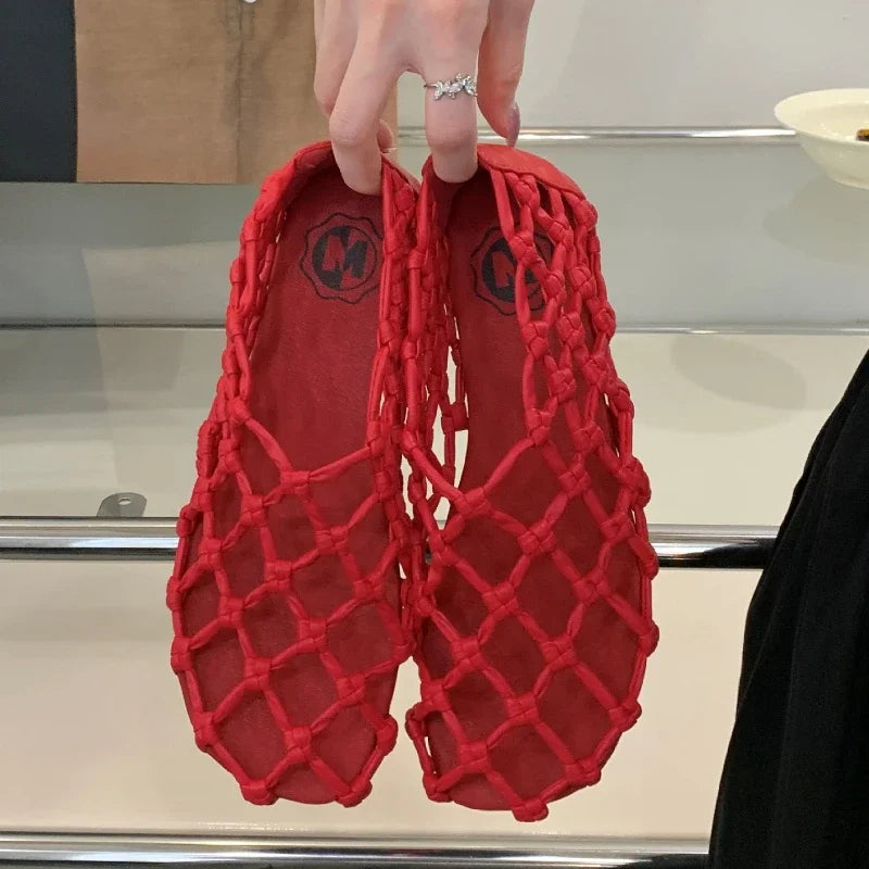 Breathable Women’s Ballet Flats - Mesh Weave, Summer - Tophatter Daily Deals