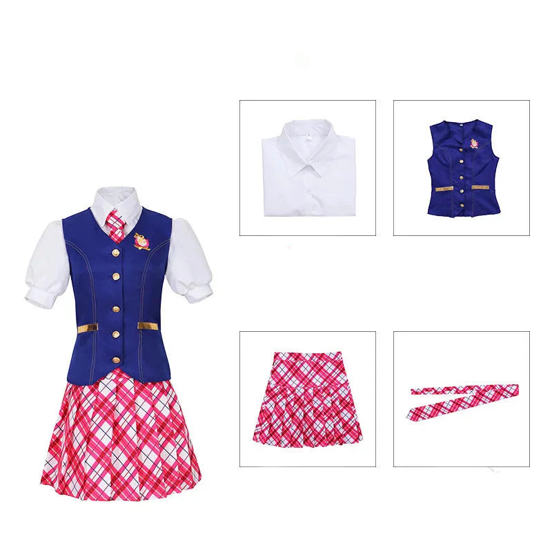Barbie Cosplay School Uniform Costume Dress Halloween - Tophatter Daily Deals