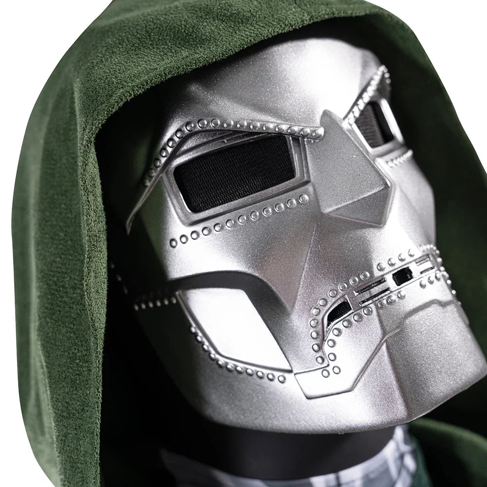 Doctor Doom Cosplay Costume Set Cloak Mask Halloween 2025 - Tophatter Daily Deals