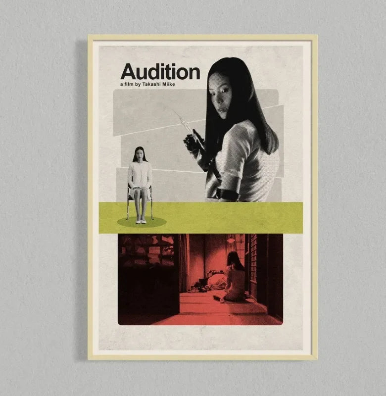 Retro Movie Poster Canvas Collage Mid Century Wall Art 11 - Tophatter Daily Deals