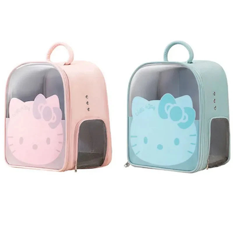 Hello Kitty Window Breathable Travel Bag Pet Small Dog Cat Carrier Backpack Animals - Tophatter Daily Deals