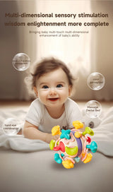 Baby Teether Rattle Hand Grip Sensory Ball Toy Newborn - Tophatter Daily Deals