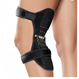 Spring-Loaded Knee Booster Support Pad Black Fitness - Tophatter Daily Deals