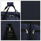 80L Foldable Waterproof Travel Duffel Bag Deep Blue Duffel Bags - Tophatter Daily Deals