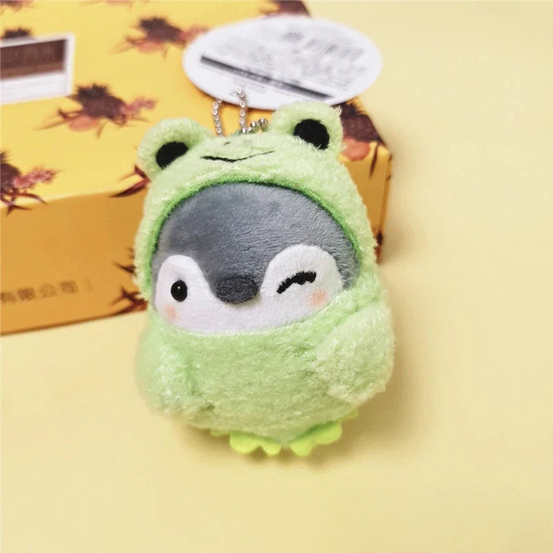 Penguin Ebi Fried Shrimp Prawn Plush Keychain 10cm Frog Food - Tophatter Daily Deals