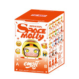 Genuine Pop Mart Mega Space Molly 100% × Emoji Series Blind Box Action Figure 1 Unopened Blind Box Animals - Tophatter Daily Deals