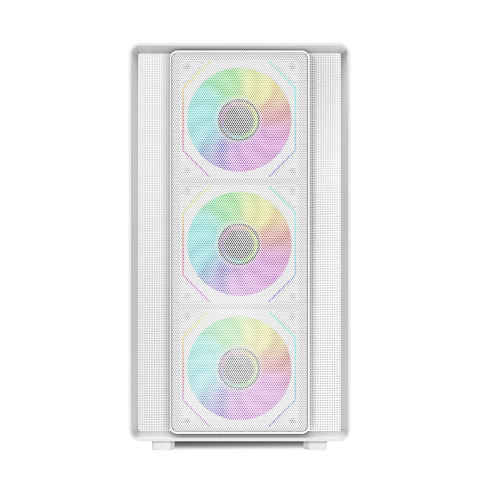Mini ITX PC Case Tempered Glass 360mm Water Cooling - Tophatter Daily Deals