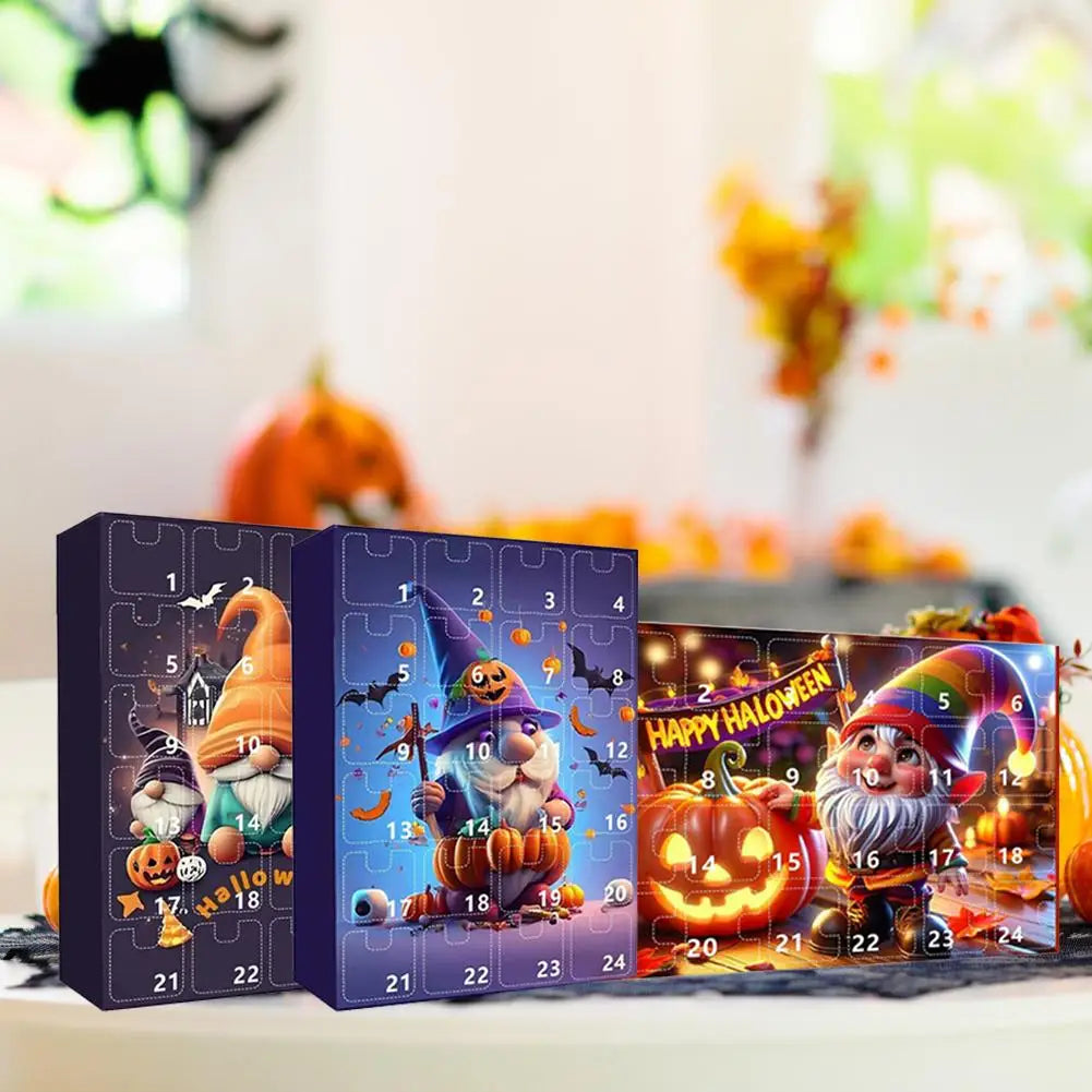 Gnome Advent Calendar Halloween Countdown Decor 2025 - Tophatter Daily Deals